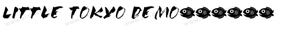 Little Tokyo Demo字体转换